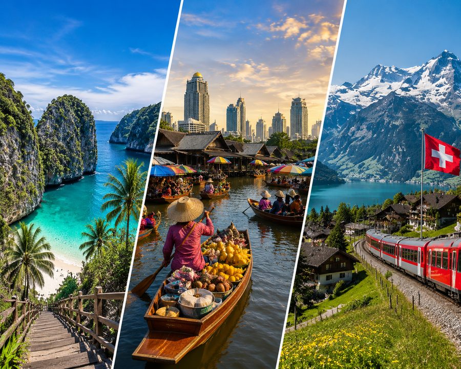 Outbound leisure travel destination
