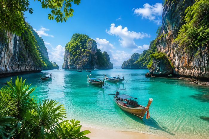 Thailand outbound travel destination